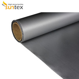 C Glass Polyurethane PU Coated Glass Fabrics For Welding Blanket