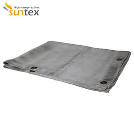 China Made 100% Fiberglass welding fire blanket silicone coated fiberglass fabric