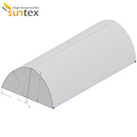 Weather Haven Hangar Cover Fire Resistant Waterproof Fiberglass Fabric Tent Insulation Material