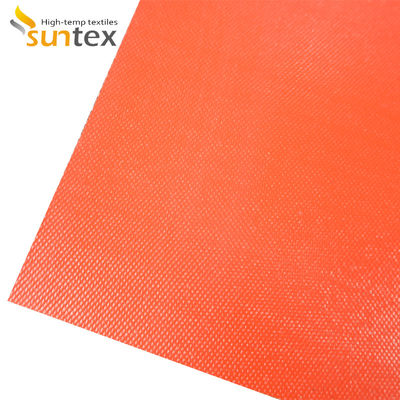China Factory Fiber Glass Fabric Low Price 0.4mm Custom Flexible Silicon Rubber Coated Fiberglass