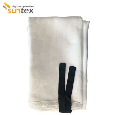 High Temperature Resistance PU Coated Fireproof Fiberglass Welding Blanket for Industrial Safety