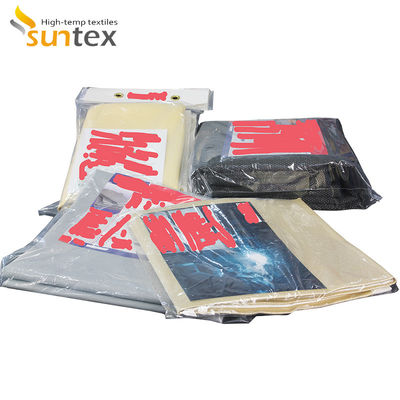Yellow Silicone Coated Glass Cloth - Emergency Fire Blanket