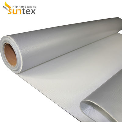 China Factory Fiber Glass Fabric Low Price 0.4mm Custom Flexible Silicon Rubber Coated Fiberglass