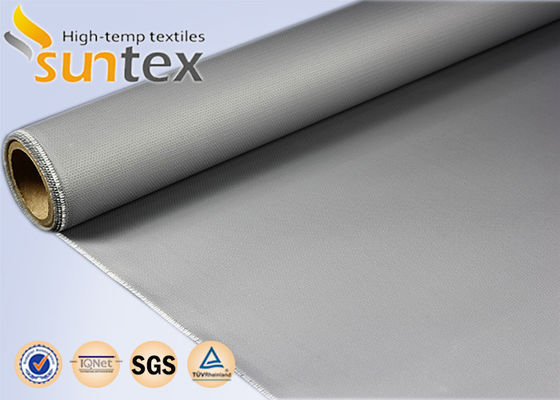 High Temperature Colored Silicone Coated Industrial Fiberglass Fabric Reinforced Glass Fiber